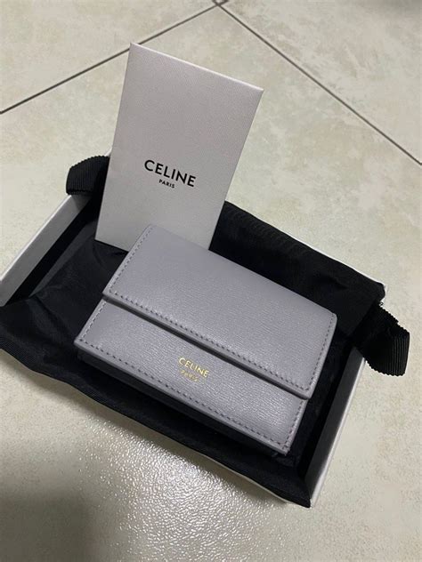 celine folded wallet|Celine wallet online.